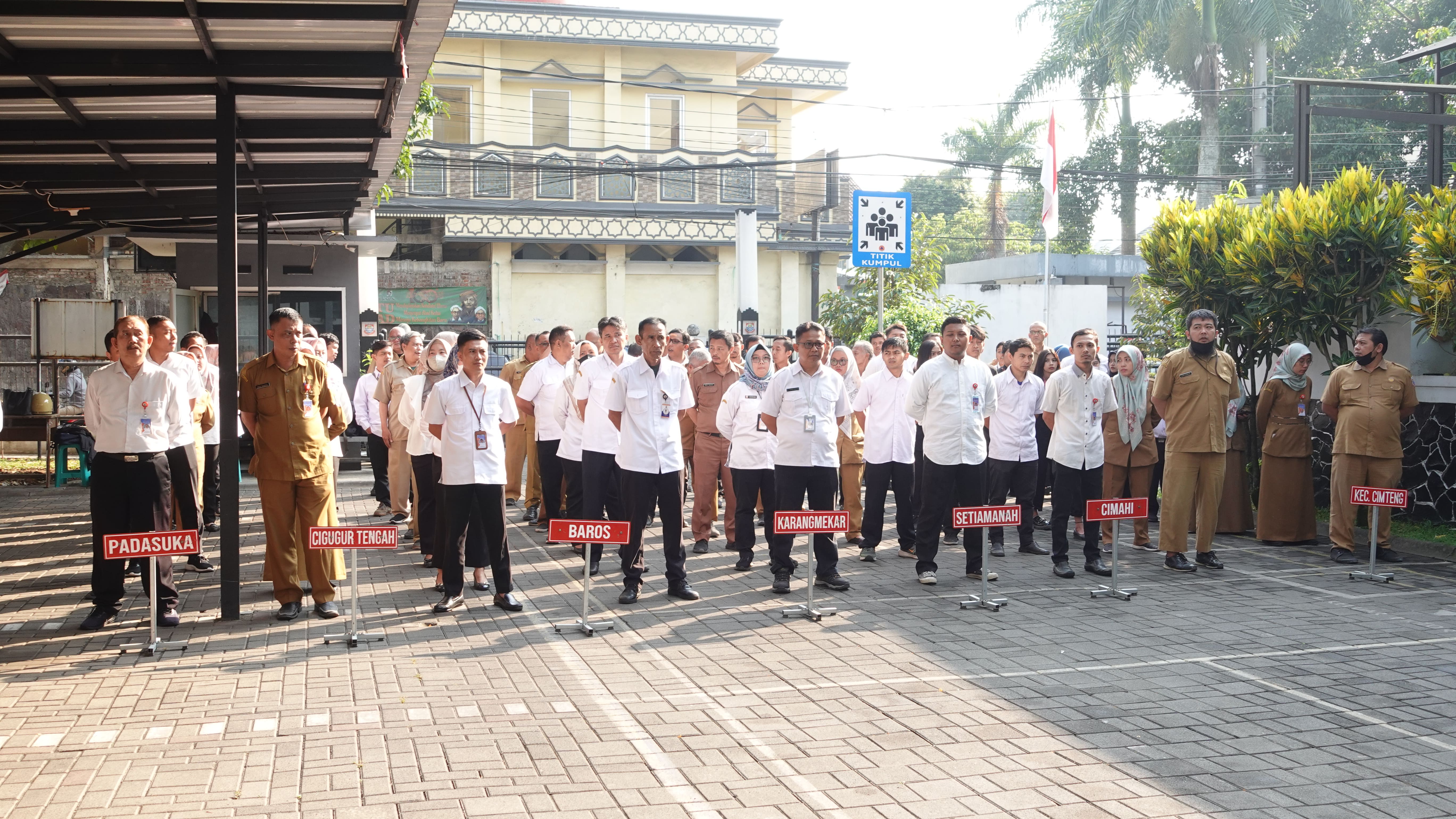 APEL PAGI ASN DAN THL SE KECAMATAN CIMAHI TENGAH